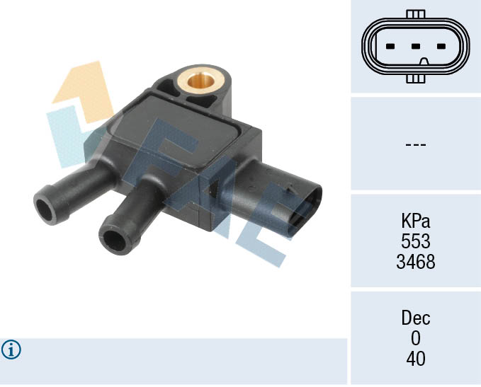 Uitlaatgasdruk sensor FAE 16164