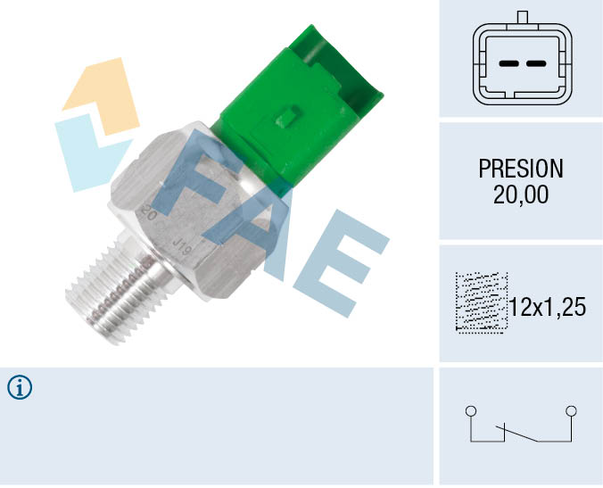 Oliedruksensor FAE 18502