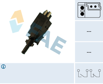 Remlichtschakelaar FAE 24590