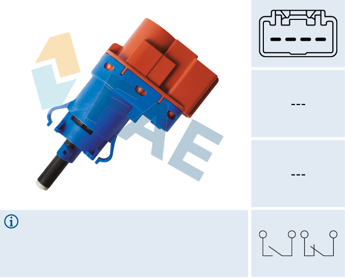 Remlichtschakelaar FAE 24796
