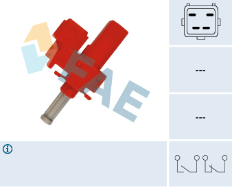 Koppelingbedieningsschakelaar (motor) FAE 24835