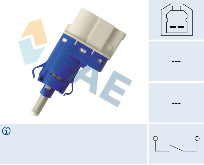 Remlichtschakelaar FAE 24848