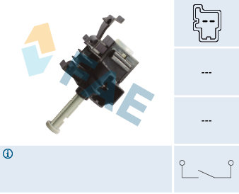 Koppelingbedieningsschakelaar (motor) FAE 24854