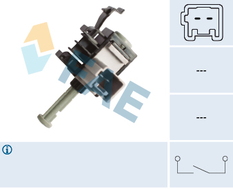 Koppelingbedieningsschakelaar (motor) FAE 24855