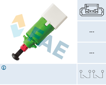 Koppelingbedieningsschakelaar (motor) FAE 24894