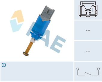 Koppelingbedieningsschakelaar (motor) FAE 24901