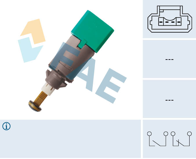 Remlichtschakelaar FAE 24904