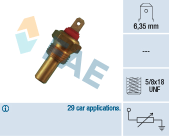 Temperatuursensor FAE 31200