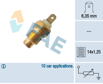 Temperatuursensor FAE 31450