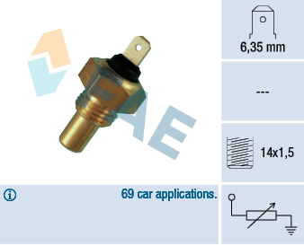 Temperatuursensor FAE 31460