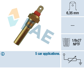 Temperatuursensor FAE 31640