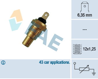 Temperatuursensor FAE 31650