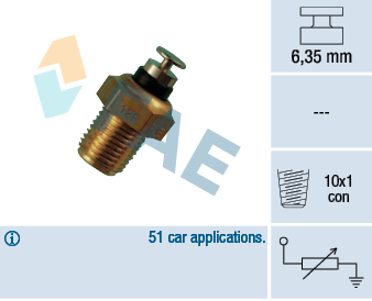 Temperatuursensor FAE 32180