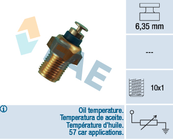 Olietemperatuursensor FAE 32200