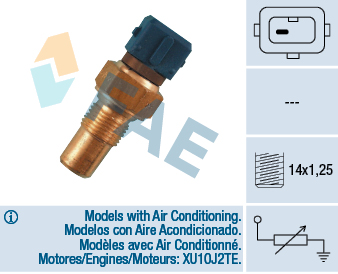 Temperatuursensor FAE 32380