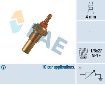 Temperatuursensor FAE 32450