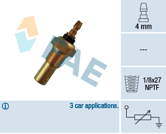 Temperatuursensor FAE 32460