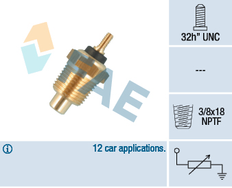 Temperatuursensor FAE 32713