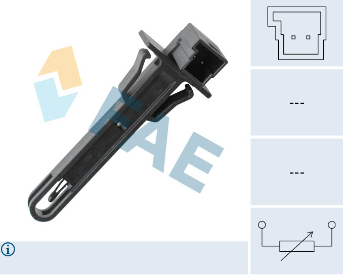 Binnentemperatuur sensor FAE 33923