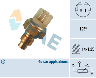 Temperatuursensor FAE 34040