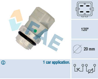 Temperatuursensor FAE 34321