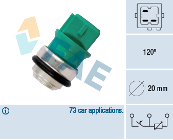 Temperatuursensor FAE 34350