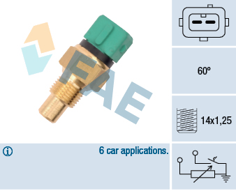 Temperatuursensor FAE 34425