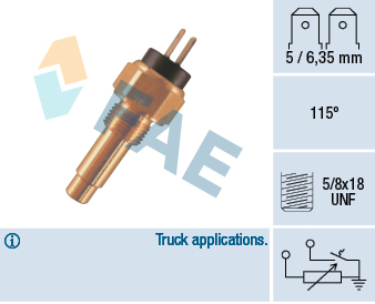 Temperatuursensor FAE 34480