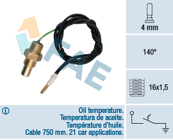 Olietemperatuursensor FAE 35230