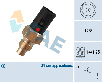 Temperatuurschakelaar FAE 35360