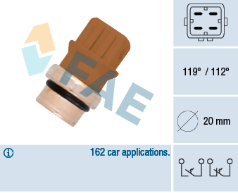 Temperatuurschakelaar FAE 35580