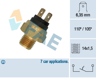 Temperatuurschakelaar FAE 35800