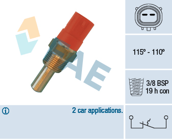 Temperatuurschakelaar FAE 36400