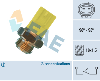 Temperatuurschakelaar FAE 36500