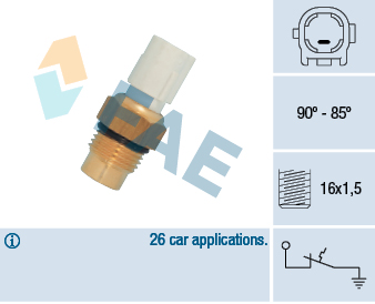 Temperatuurschakelaar FAE 36710