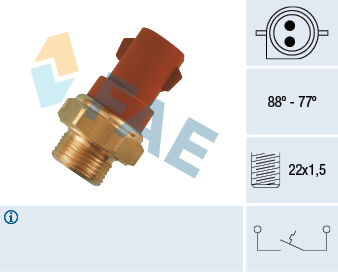 Temperatuurschakelaar FAE 37230