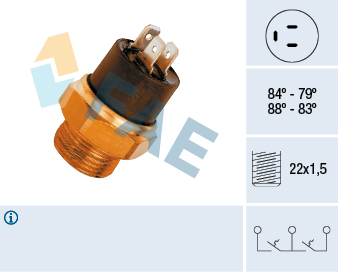 Temperatuurschakelaar FAE 37810