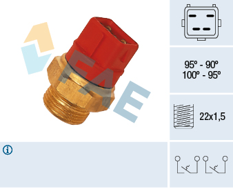 Temperatuurschakelaar FAE 37960