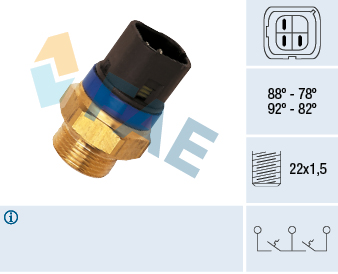 Temperatuurschakelaar FAE 38110