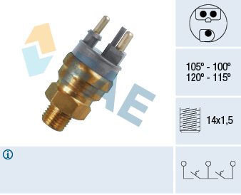 Temperatuurschakelaar FAE 38140