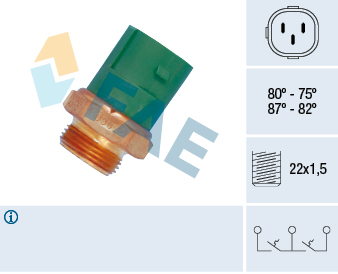 Temperatuurschakelaar FAE 38165