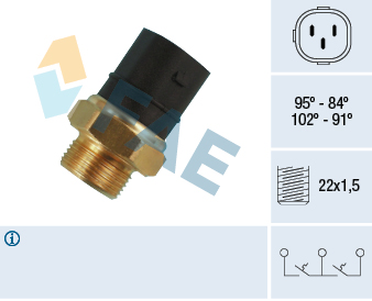 Temperatuurschakelaar FAE 38180