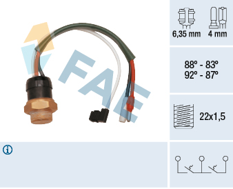 Temperatuurschakelaar FAE 38190