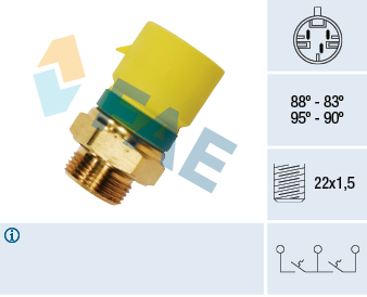 Temperatuurschakelaar FAE 38210