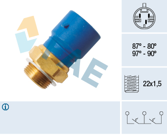 Temperatuurschakelaar FAE 38245