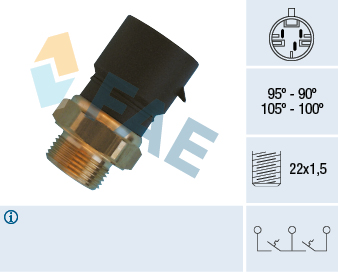 Temperatuurschakelaar FAE 38310