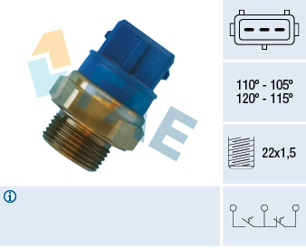 Temperatuurschakelaar FAE 38330