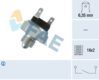 Achteruitrijlichtschakelaar FAE 40120