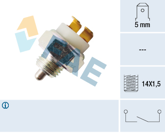 Achteruitrijlichtschakelaar FAE 40270