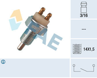 Achteruitrijlichtschakelaar FAE 40290